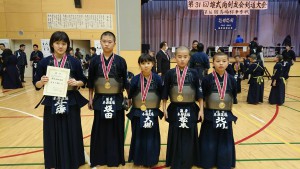 H29　雄武南（高学年メンバー　笑顔無し）